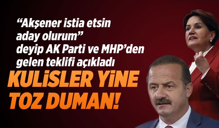 Ağıralioğlu: Hem AKP’den hem MHP’den teklifler gelmişti