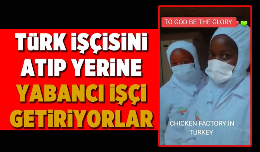 Türkiye’nin dev piliç üreticisi Türk işçilerini çıkararak, yerlerine Afrikalı işçiler çalıştırdığı ortaya çıktı