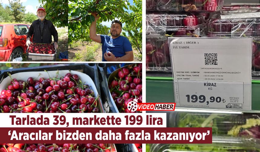 Tarlada 39, markette 199 lira! 'Aracılar bizden daha fazla kazanıyor'