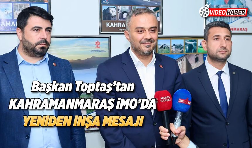 Kahramanmaraş İMO’da genç ve usta mühendisler bir araya geldi