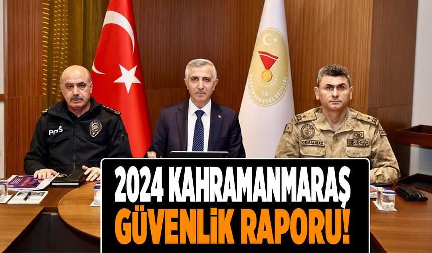 Vali Ünlüer, 2024 Yılı Asayiş ve Güvenlik Faaliyetlerini Değerlendirdi