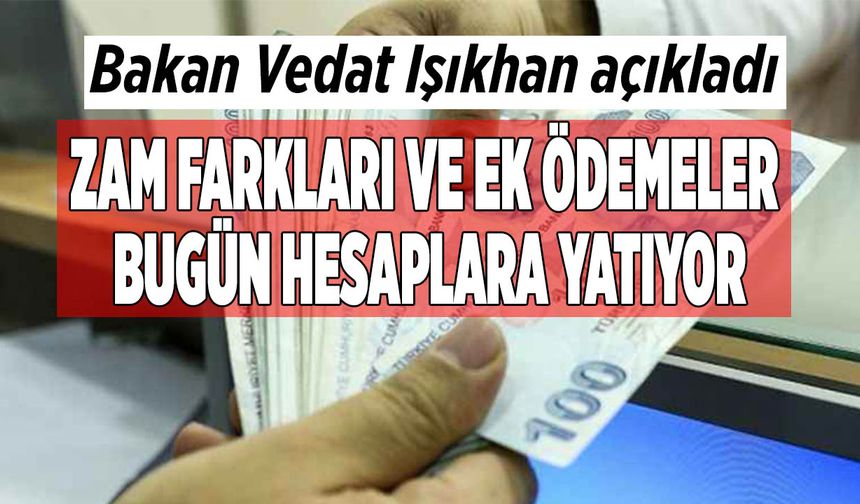 Kahramanmaraşlılar Dikkat! Zam Farkları ve Ek Ödemeler Bugün Hesaplara Yatıyor