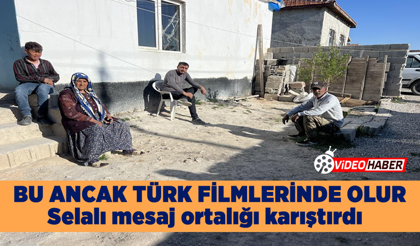Selalı Mesaj Ortalığı Karıştırdı