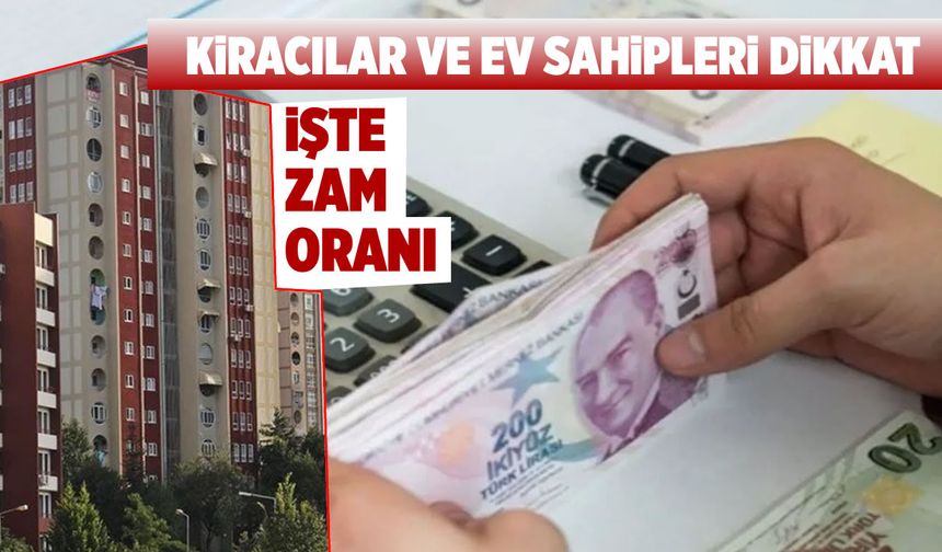 TÜİK Açıkladı: Ev Sahipleri ve Kira Ödeyenler Dikkat! Yeni Zam Oranı Belli Oldu