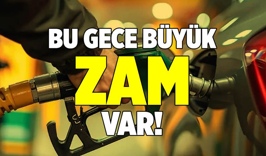 Motorine gece büyük zam var! Benzinin litresi kaç lira oldu bazı illerde 50 lira