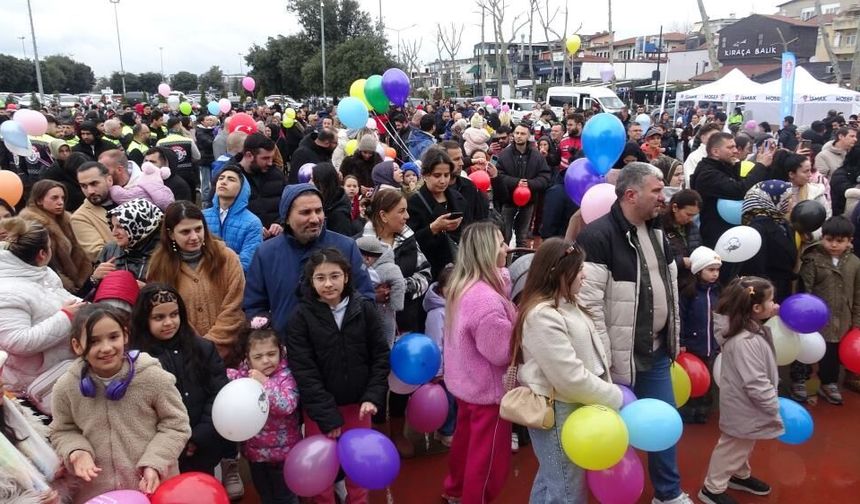 Tuzla’da kanseri yenen almira’ya büyük kutlama