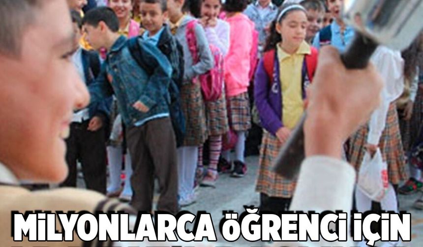 Okullarda ikinci ara tatil için son ders zili bugün çalıyor