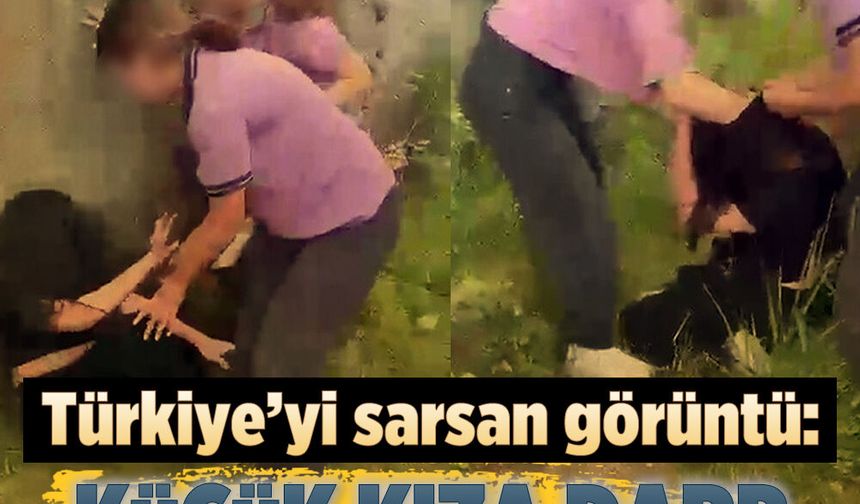 Türkiye’yi sarsan görüntü: Küçük kıza darp anbean kaydedildi
