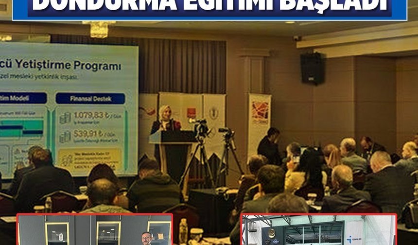 Kahramanmaraş’ta 60 kişiye iş kapısı: Dondurma eğitimi başladı