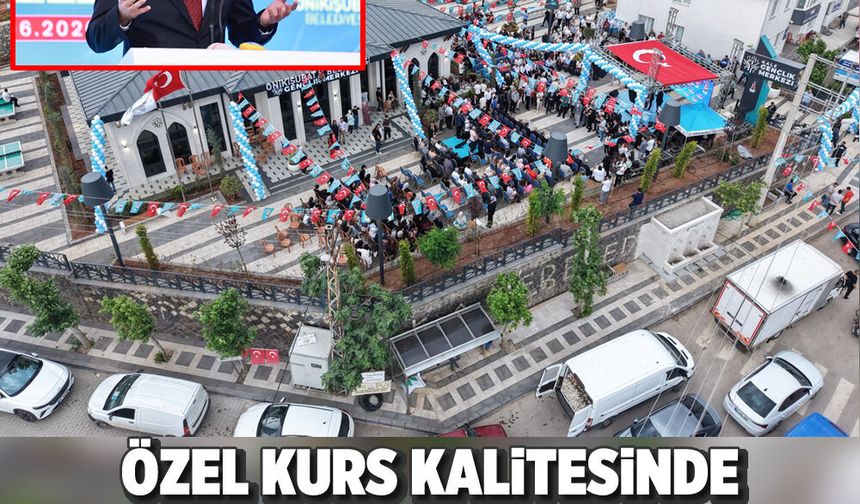 Özel kurs kalitesinde ücretsiz eğitim! Hanifi Toptaş: “Bizim için bir kişi bile önemli”
