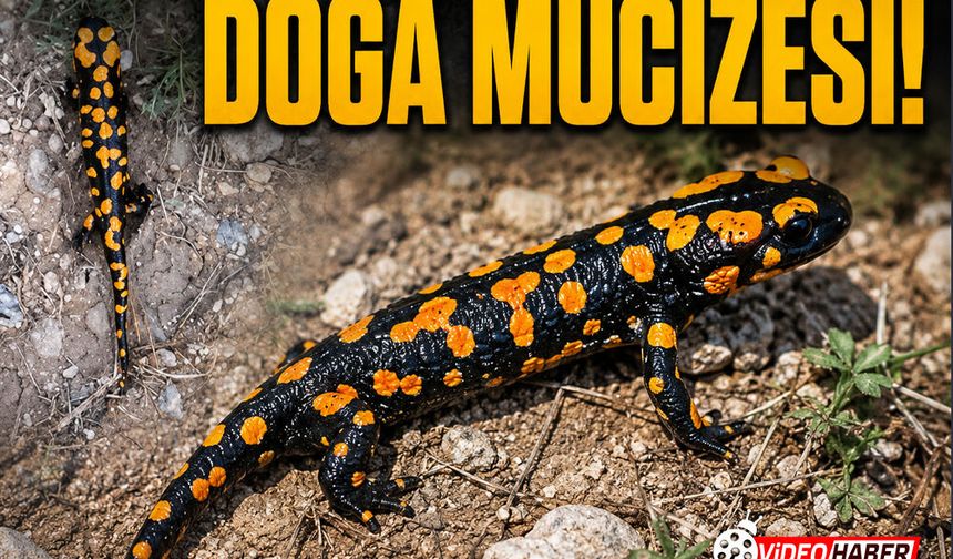 Nesli tükenmekte olan o canlı Göksun'da görüntülendi!