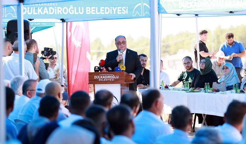 Dulkadiroğlu'nda dev buluşma: 100. mahalle toplantısı yapıldı