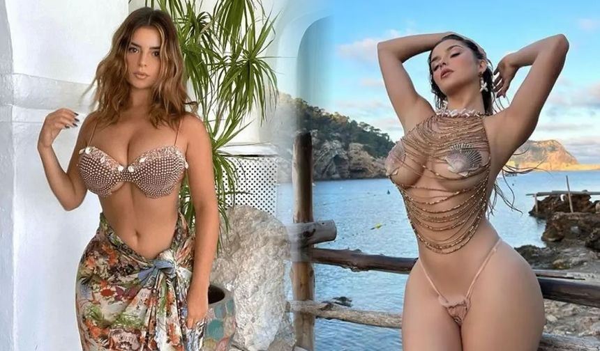Demi Rose Ibiza'da ortaya çıktı: Son halini görenler tanıyamadı