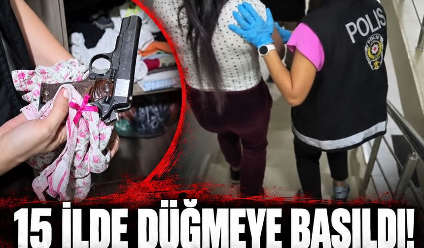 15 ilde düğmeye basıldı: 162 şüpheli