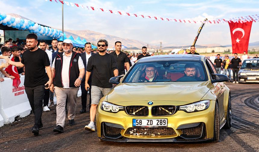 Dulkadiroğlu’nda adrenalin tavan yaptı: Yeni drift pisti hizmete açıldı!