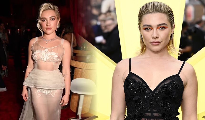 Florence Pugh Venedik’te tarzıyla geceye damga vurdu