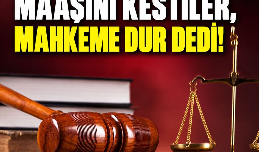 Bu karar sözleşmeli öğretmenleri ilgilendiriyor! Maaşını kestiler, Mahkeme dur dedi!