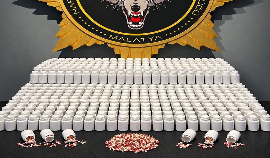 Malatya’da narkotik operasyonu: 3 adrese baskın