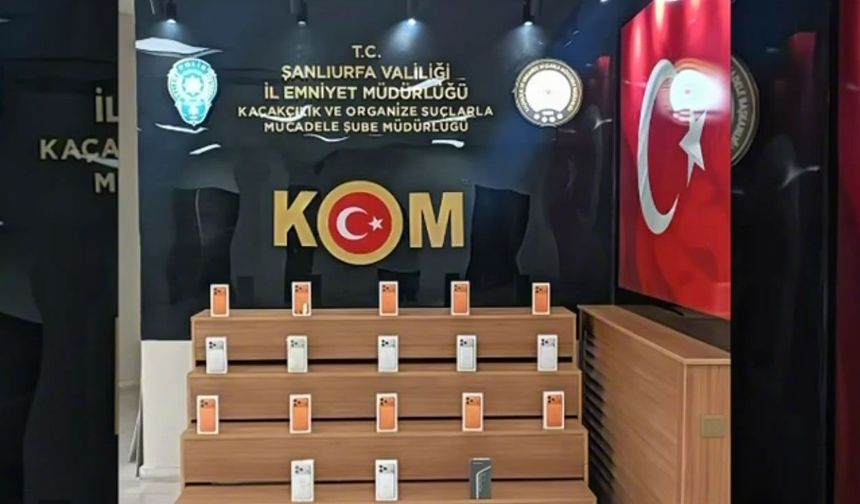 Şanlıurfa’da dev operasyon: 38 bin paket kaçak ürün yakalandı
