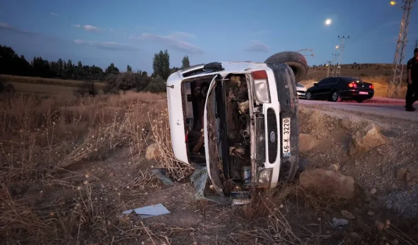 Kahramanmaraş'ta virajda devrilen araç can aldı: 66 yaşındaki yaşlı kadın ambulansta yaşamını yitirdi