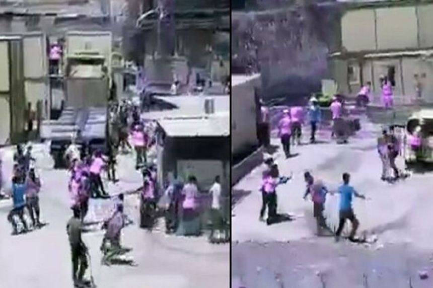 Mersin'de nükleer santralde kavga: Jandarma kavgayı zor ayırdı!