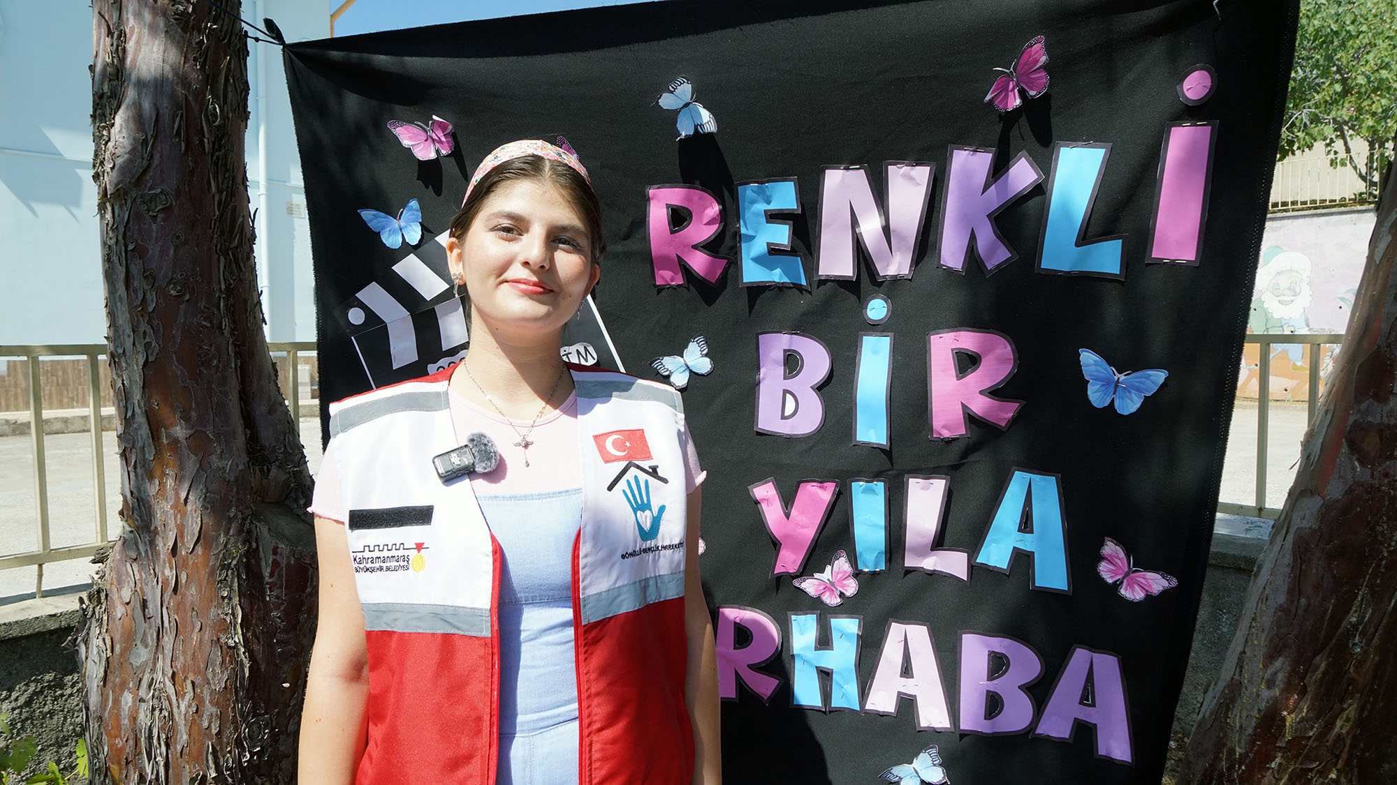 Büyükşehir Belediyesi Gönüllü Gençlik Hareketi Üyesi Fatma Davarcı