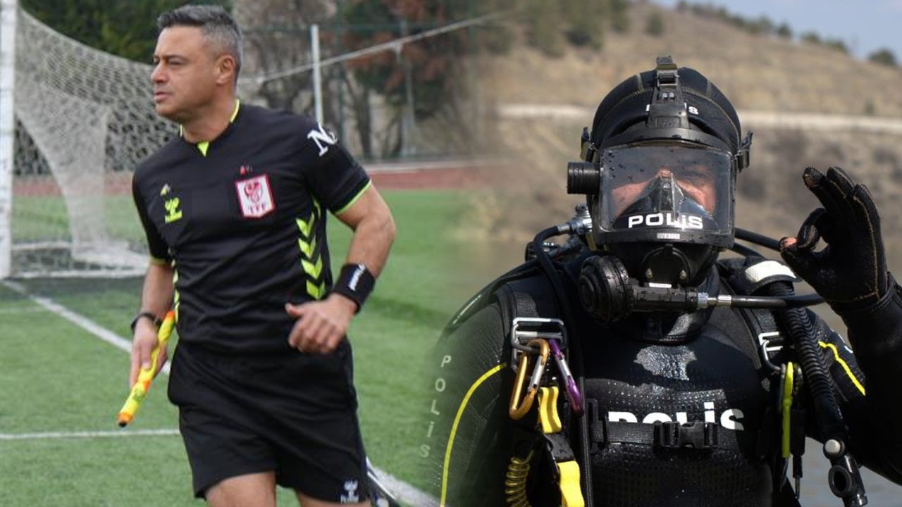 Gündüz dalgıç polis, hafta sonu süper lig hakemi