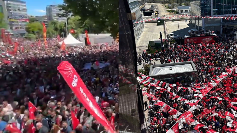 Ankara’da CHP Düellosu: Meydanlardaki sayısal fark dikkat çekti