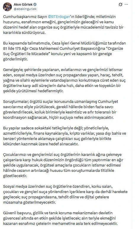 Akingurlekgönderdi
