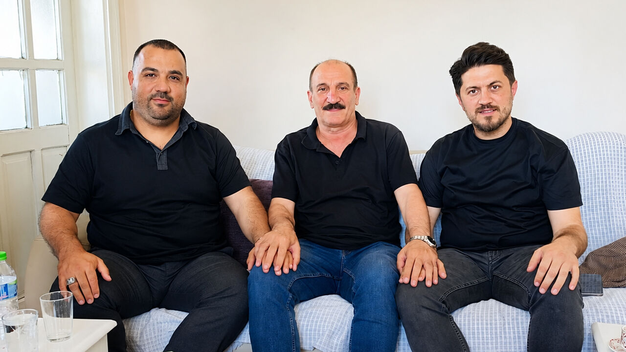 Ömer Emrah Satıcı ve Mesut Şahinkanat'tan Karaaslan'a ziyaret