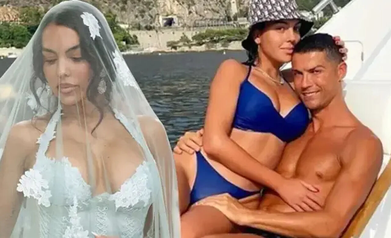 Ronaldo Ve Georgina Evlendi İlk Paylaşım Alyanslarla Geldi2