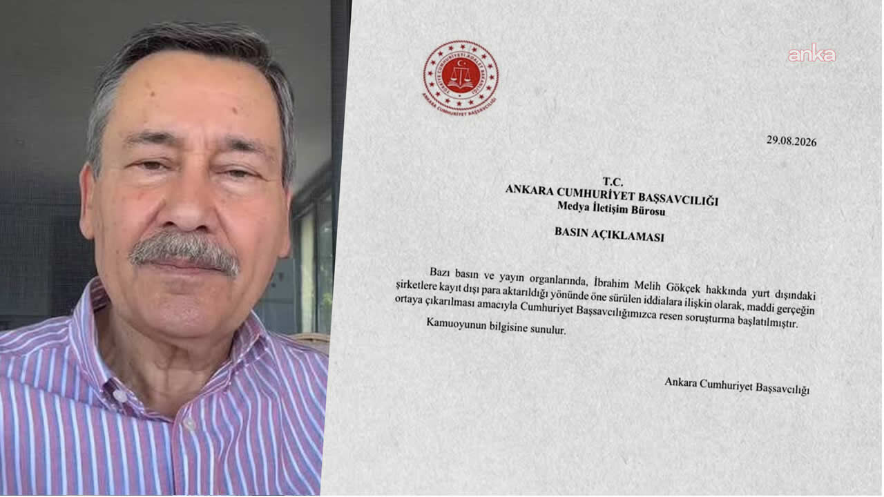 Melih Gökçek 4 Eylül’de şüpheli sıfatıyla ifade verecek