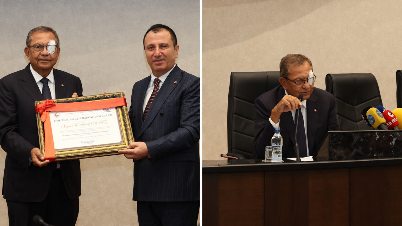 KMTSO'da tarihi veda! Hanefi Öksüz 30 yıllık görevine "Hakkınızı helal edin" diyerek veda etti
