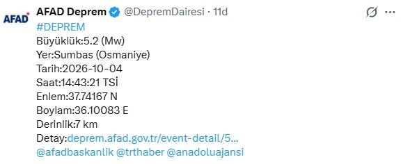 Deprme Oldu Maras23