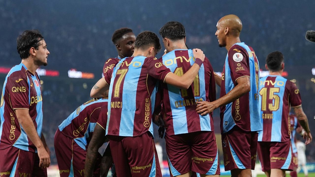 Fırtına yıldızlarıyla esti: Trabzonspor dev derbide Beşiktaş’ı 2-0 yendi